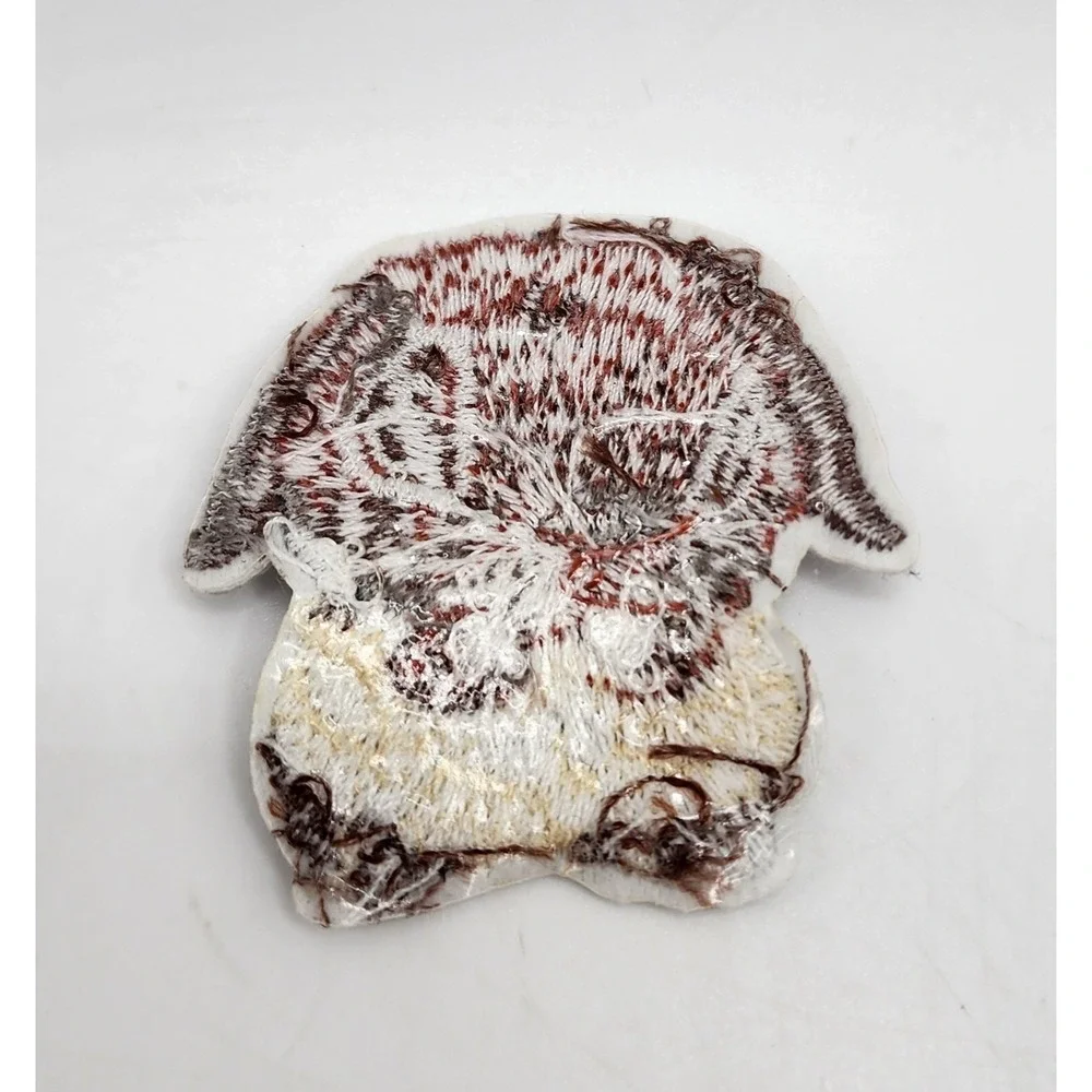 Baby Bunny patch handmade embroidered sew on‎